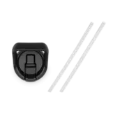 Rambler Bottle Straw Cap V3 - Black