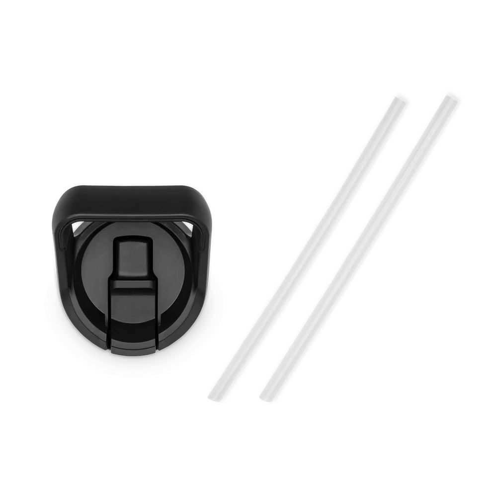 Rambler Bottle Straw Cap V3 - Black