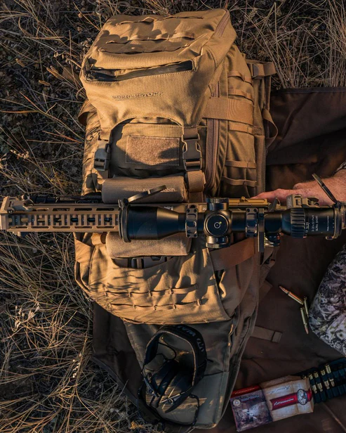 Pack Mounted Shooting Rest - Dry Earth