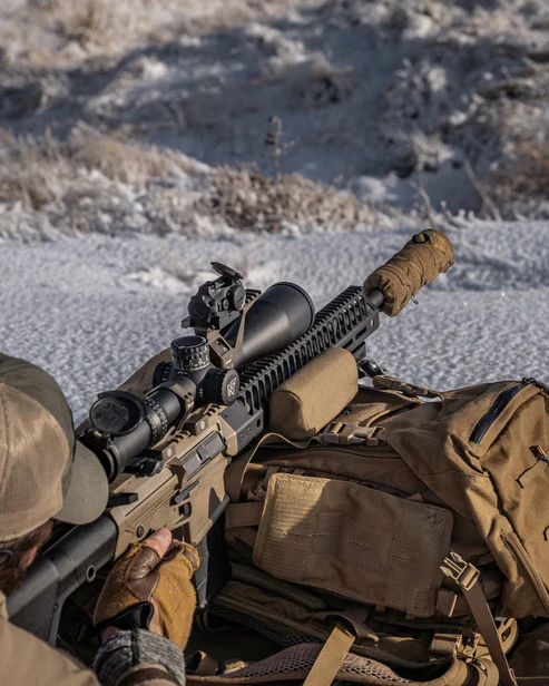 Pack Mounted Shooting Rest - Dry Earth