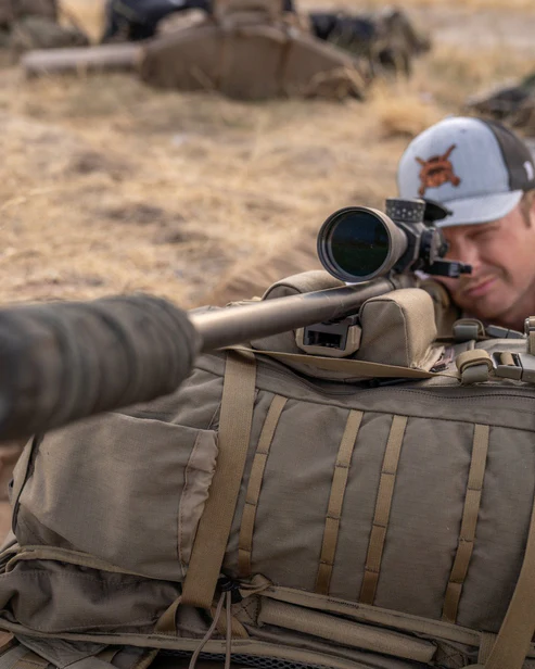 Pack Mounted Shooting Rest - Dry Earth