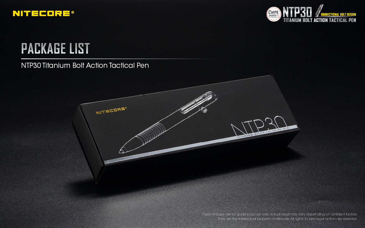 NTP30 Tactical Pen Titanium