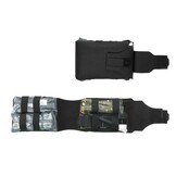 Laser Cut Large Horizontal Individual First Aid Kit Pouch - Black