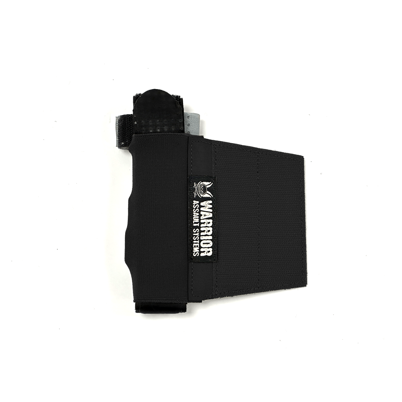 Warrior Laser Cut Wing Velcro Universal Tourniquet Holder - Black