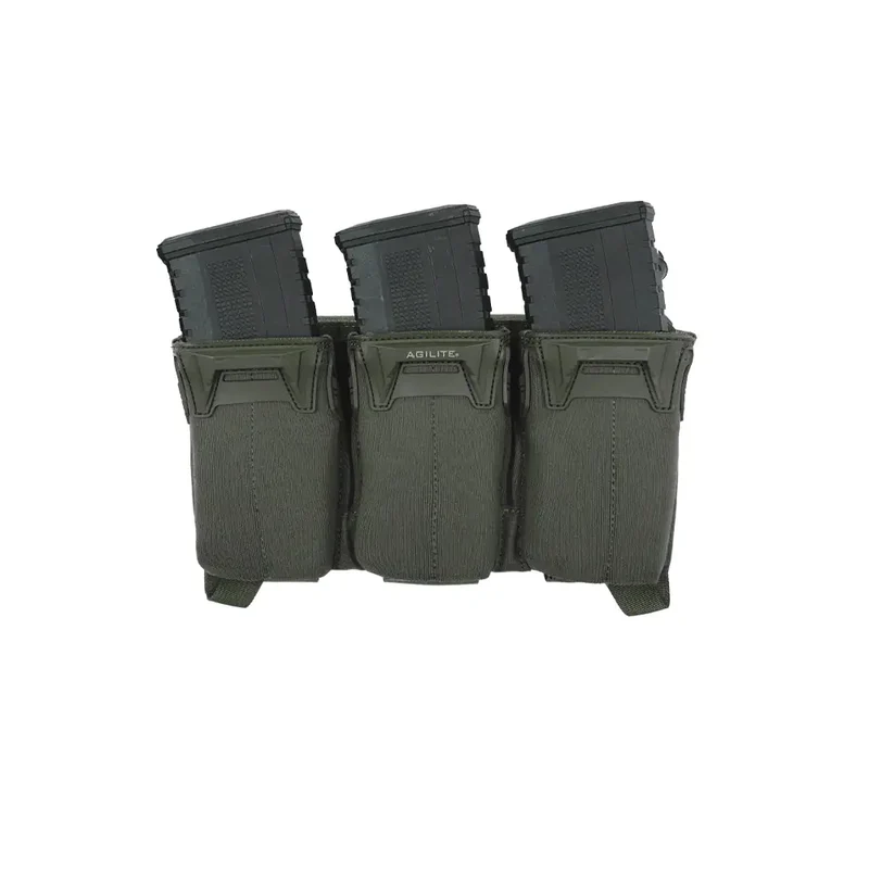 Pincer Placard Multi-Caliber Triple Mag Pouch - Ranger Green