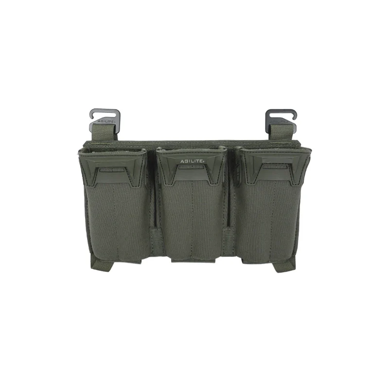 Pincer Placard Multi-Caliber Triple Mag Pouch - Ranger Green