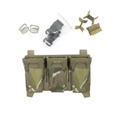 Pincer Placard Multi-Caliber Triple Mag Pouch - Ranger Green