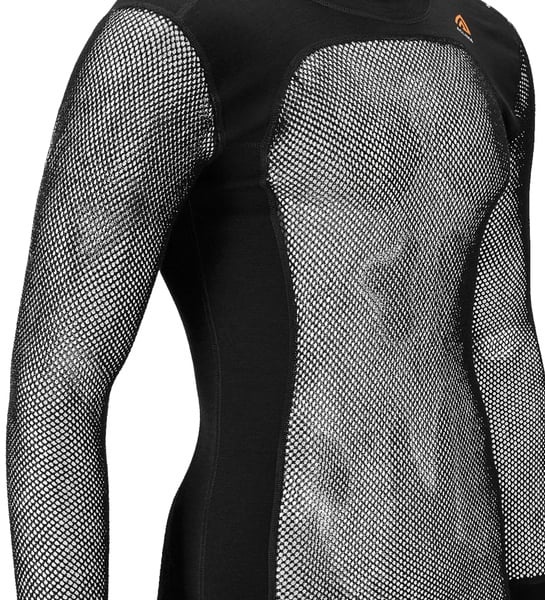 WoolNet Original Crewneck M's - Jet Black