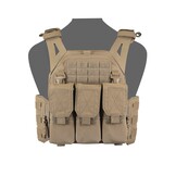 LPC V1 Low Profile Carrier w Detachable triple 5.56 M4 Panel - Coyote Tan