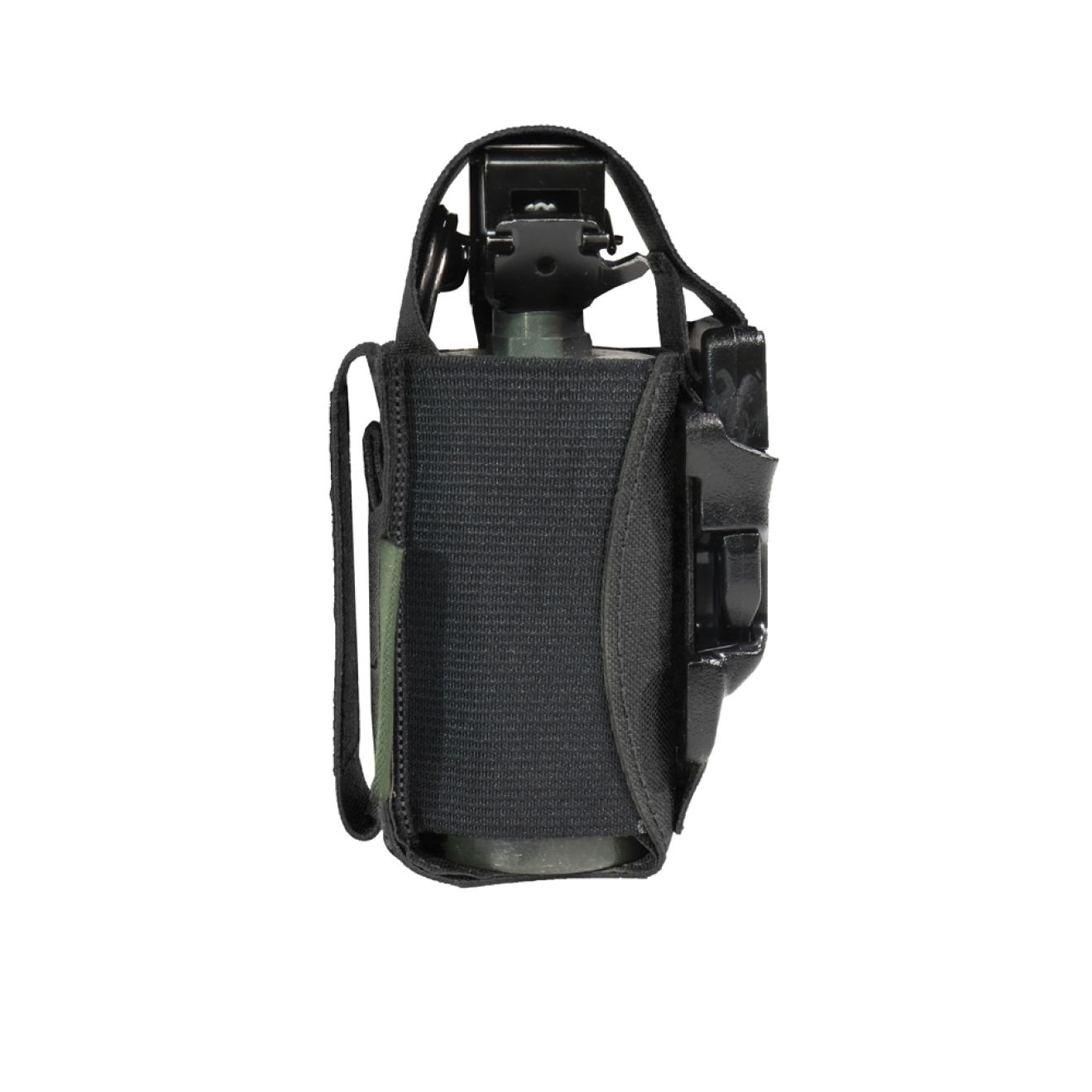 Laser Cut Single 40mm Flashbang Pouch - Black