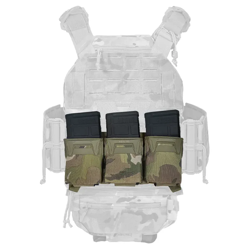 Pincer Placard .308 Triple Mag Pouch - Multicam