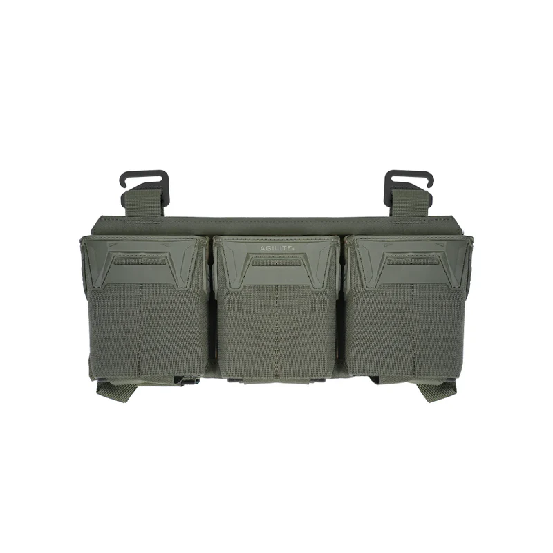 Pincer Placard .308 Triple Mag Pouch - Ranger Green