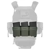 Pincer Placard .308 Triple Mag Pouch - Ranger Green