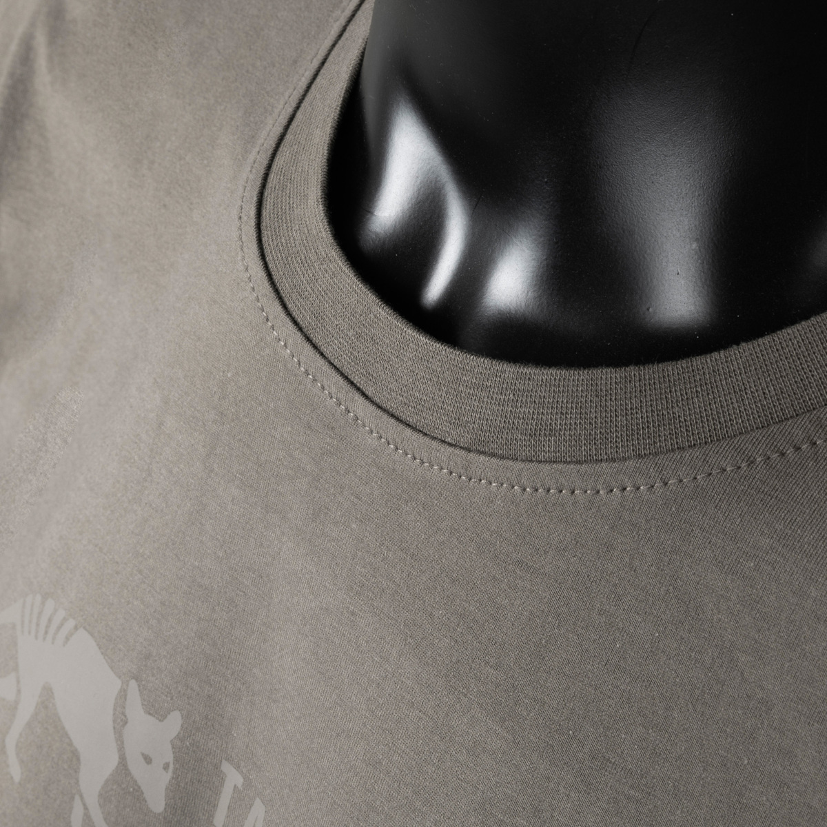 TT Logo Shirt - Stone Grey Olive