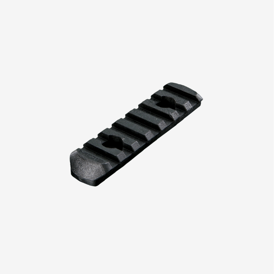MOE® Polymer Rail, 7 Slots - Black