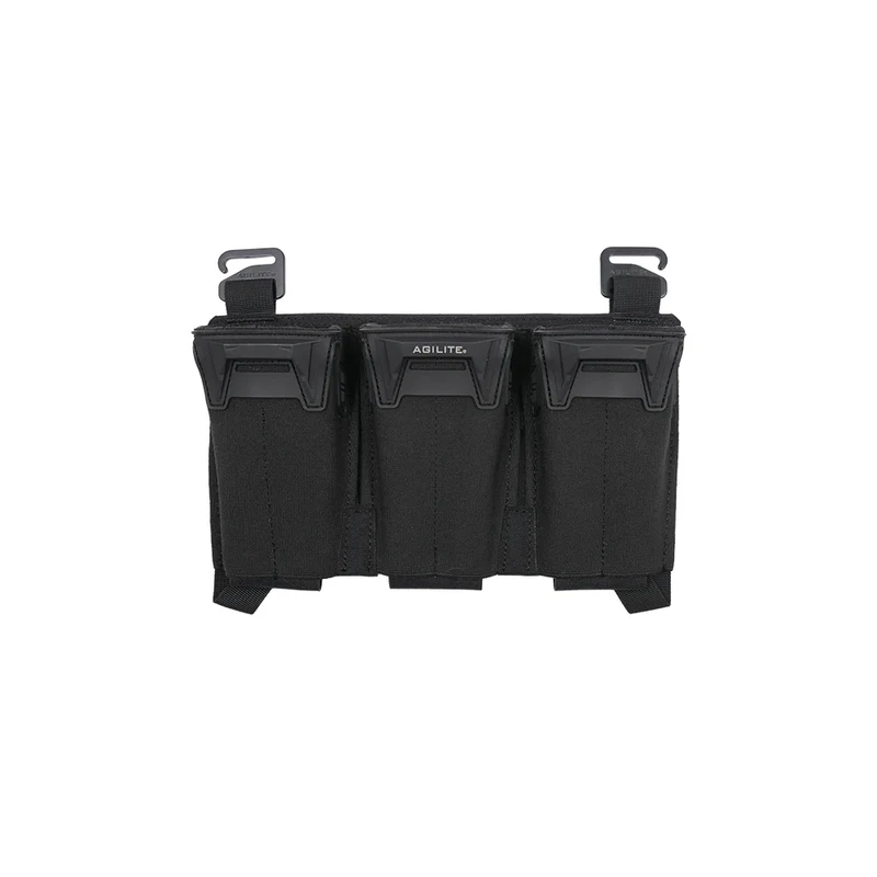 Pincer Placard Multi-Caliber Triple Mag Pouch - Black