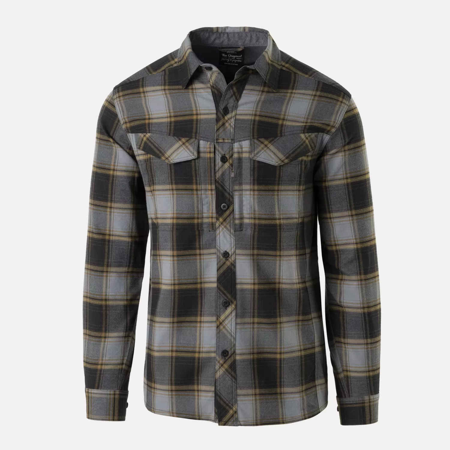 Defender Mk2 Shirt Nylon Sorona Blend - Dark Ochre Plaid