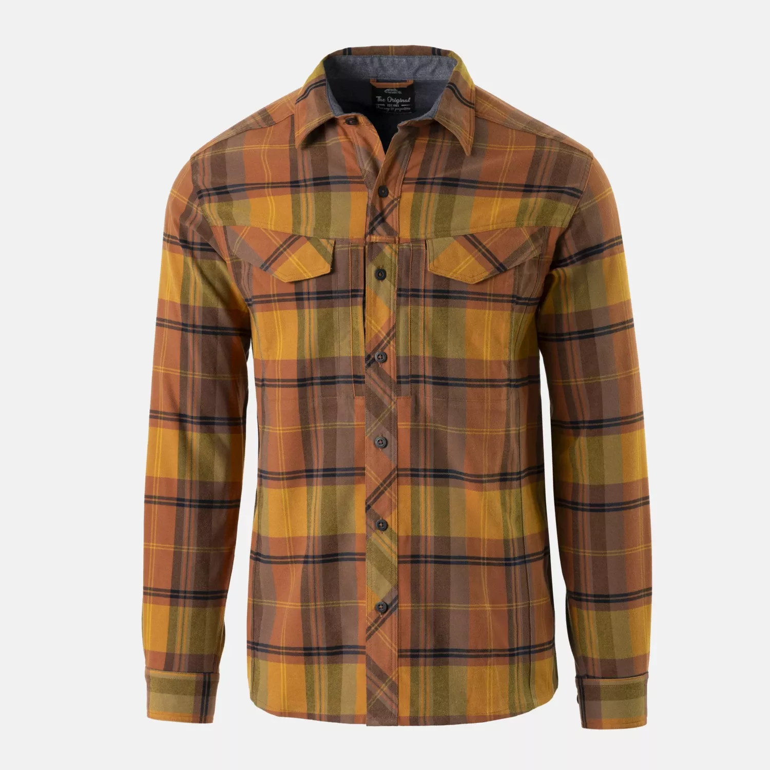 Defender Mk2 Shirt Nylon Sorona Blend - Evening Pumpkin Plaid
