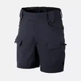 UTS Shorts 6" PolyCotton Stretch Ripstop  - Navy Blue