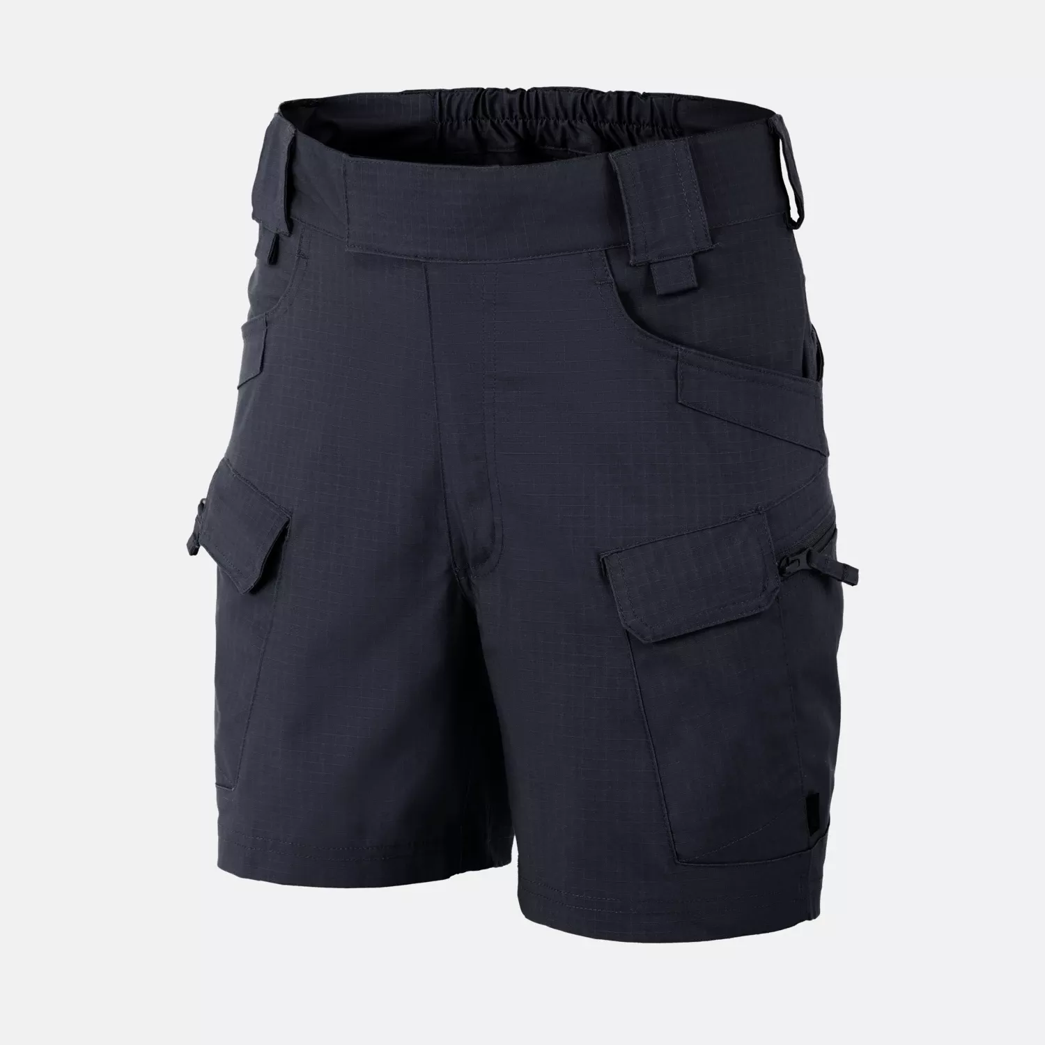 UTS Shorts 6" PolyCotton Stretch Ripstop  - Navy Blue