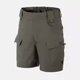 UTS Shorts 6" PolyCotton Stretch Ripstop  - Taiga Green