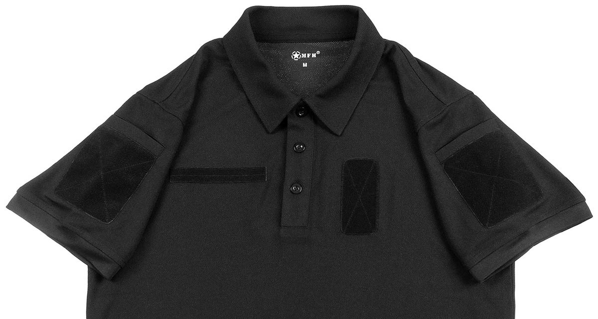 Polo Shirt Tactical - Black