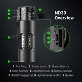 ND30 11,000 Lumen 130 dB Distraction Device ( Flashbang ) ( MoD, LE only)