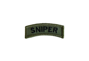 Sniper Tab Patch - Olive