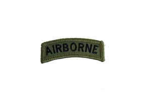 Airborne Tab Patch - Olive