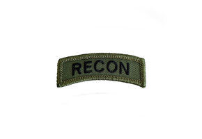 Recon Tab Patch - Olive