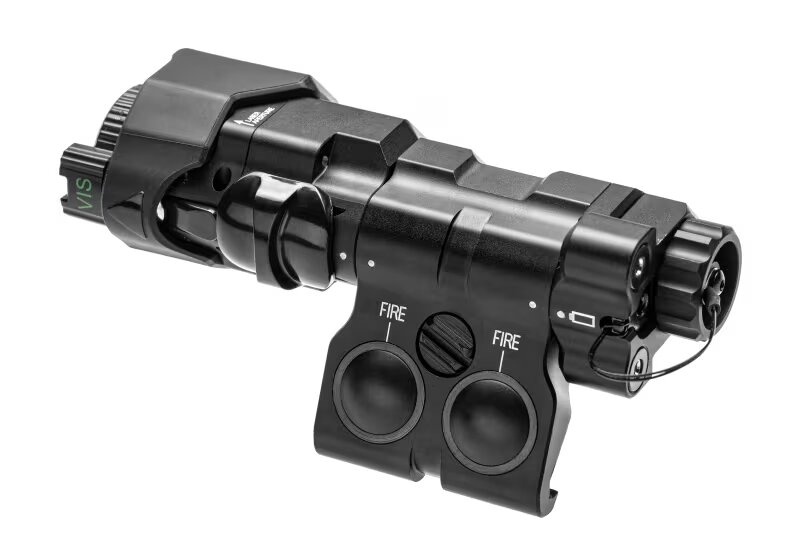 MAWL-C1+ Visible Led + IR Led + Red Laser - Black