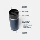 Rambler 12 oz (355 ml) - Rescue Red