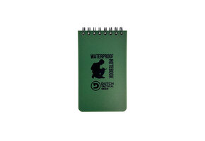 Waterproof Notebook 7,5 x 12,5cm - Olive