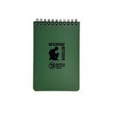 Waterproof Notebook 10 x 15cm - Olive