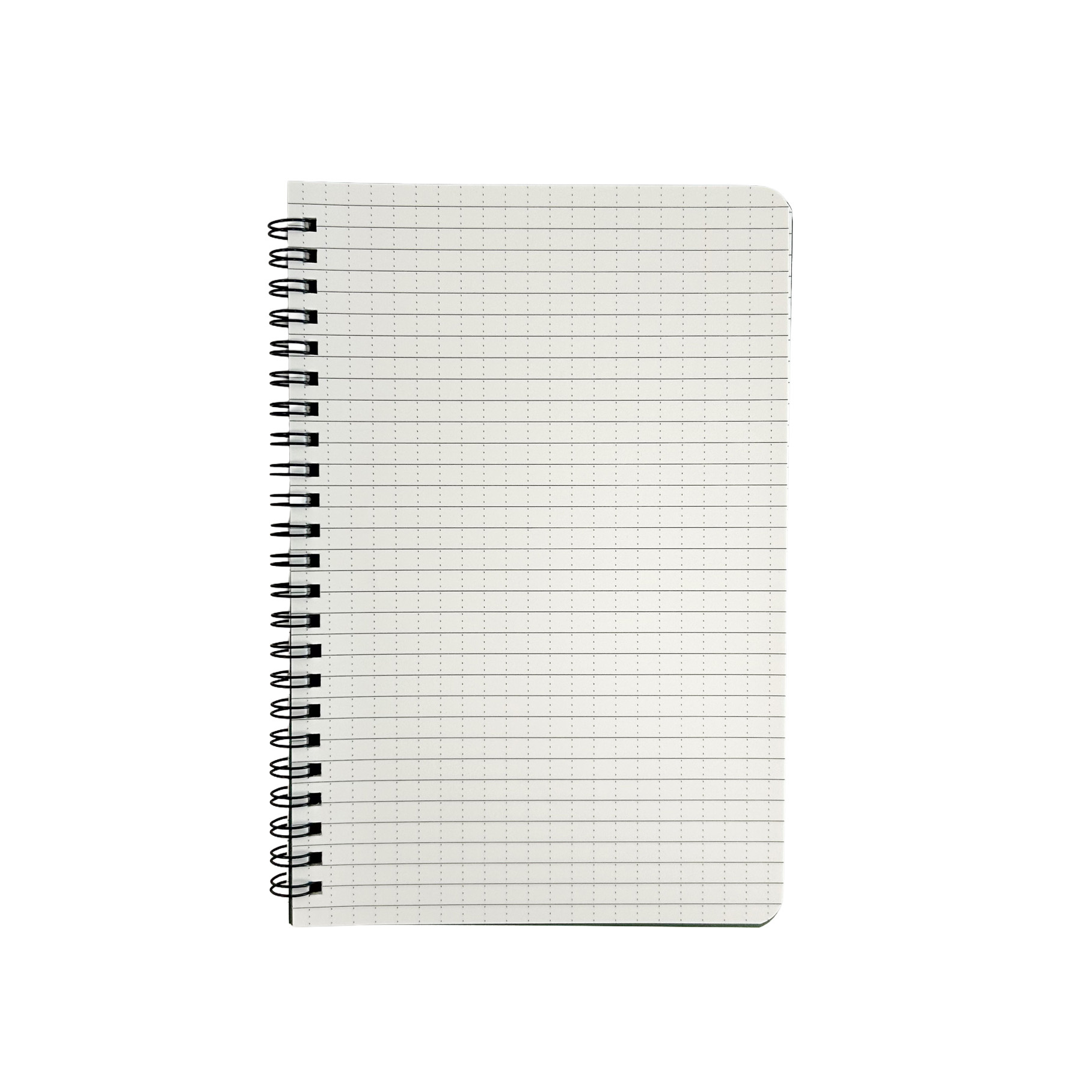 Waterproof Notebook 14 x 21cm Side Spiral - Olive