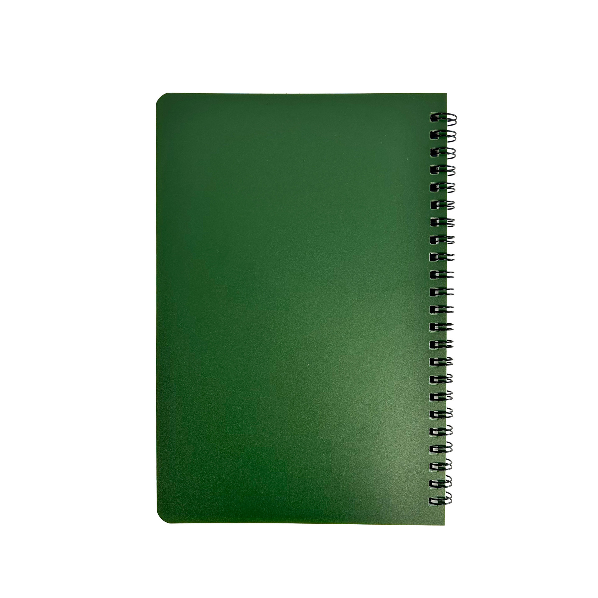 Waterproof Notebook 14 x 21cm Side Spiral - Olive