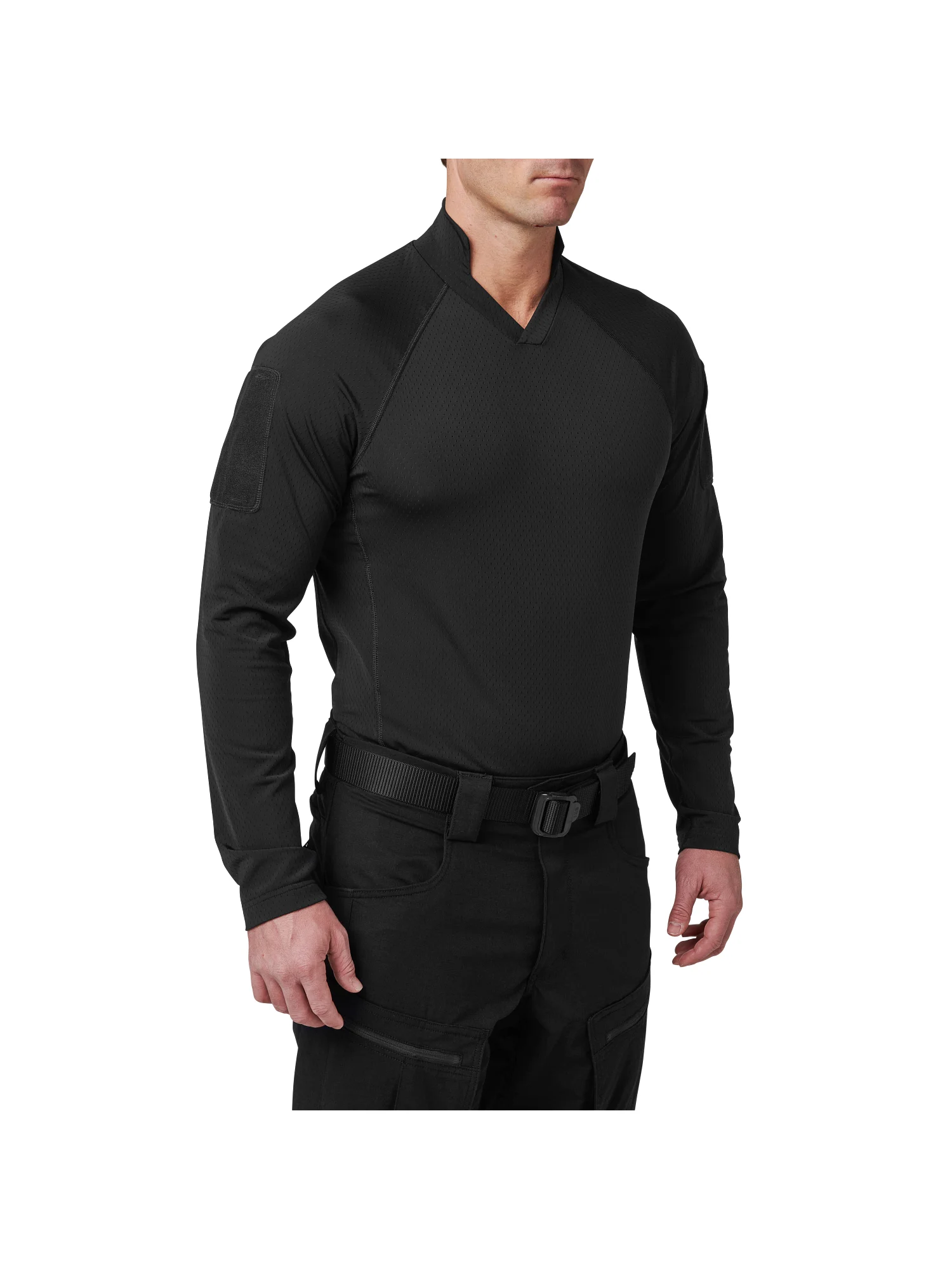 V.XI Sigurd Long Sleeve Shirt - Black