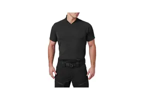 V.XI Sigurd Short Sleeve Shirt - Black
