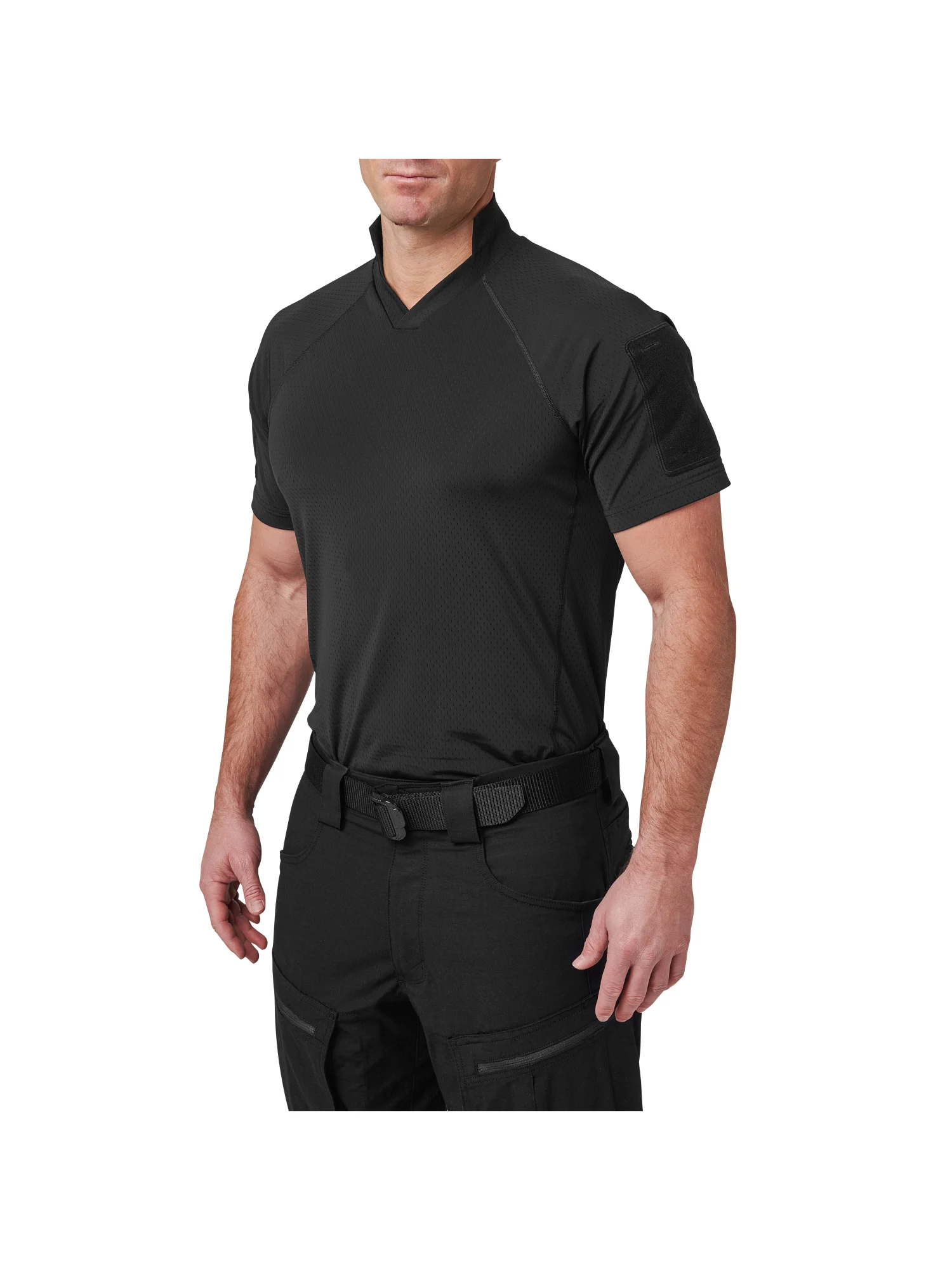 V.XI Sigurd Short Sleeve Shirt - Black