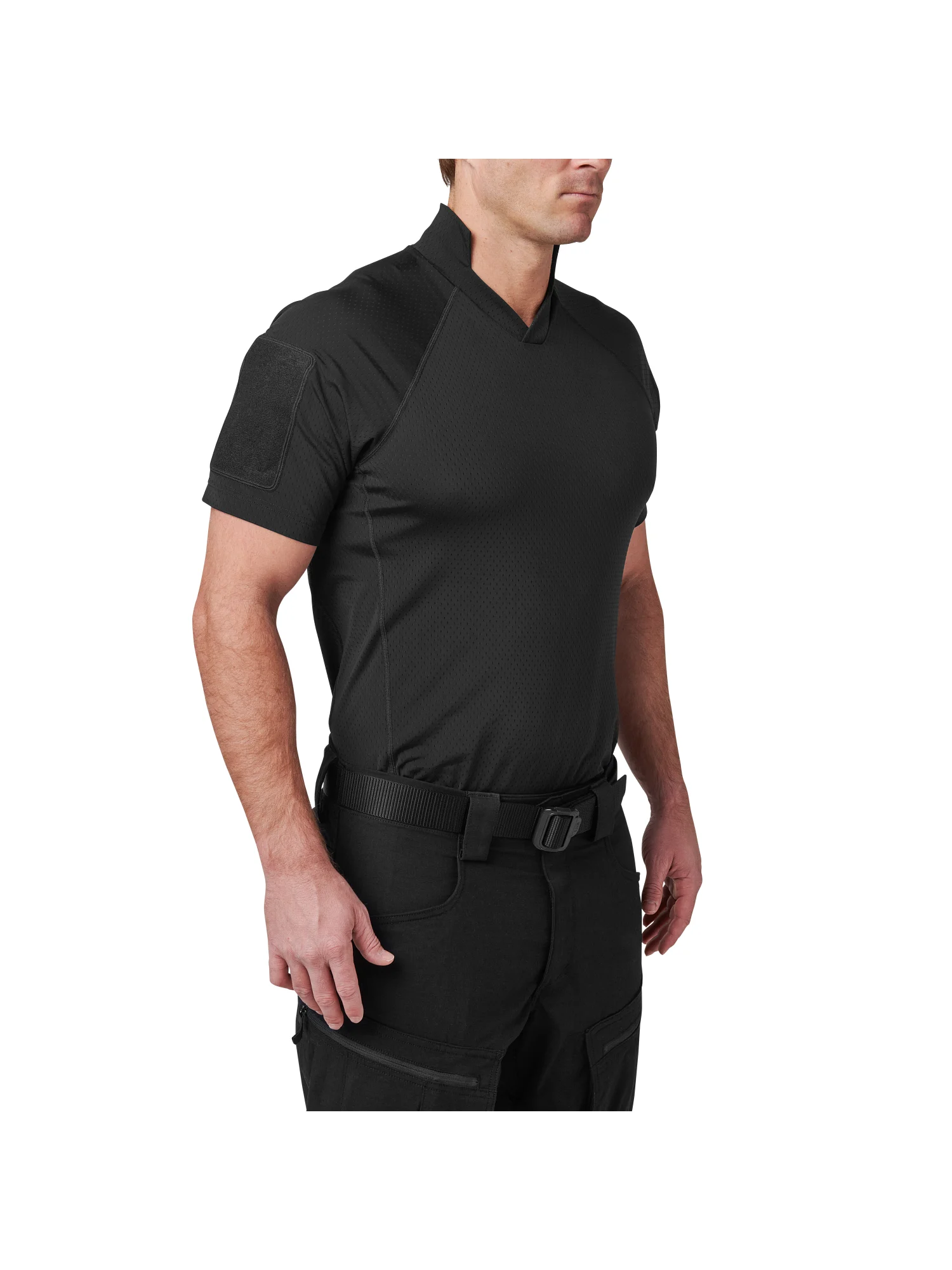V.XI Sigurd Short Sleeve Shirt - Black