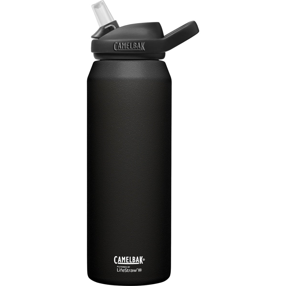 Eddy+ Vacuum Stainless 1L filtered by LifeStraw - Black
