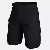UTS Shorts 11" PolyCotton Stretch Ripstop  - Black