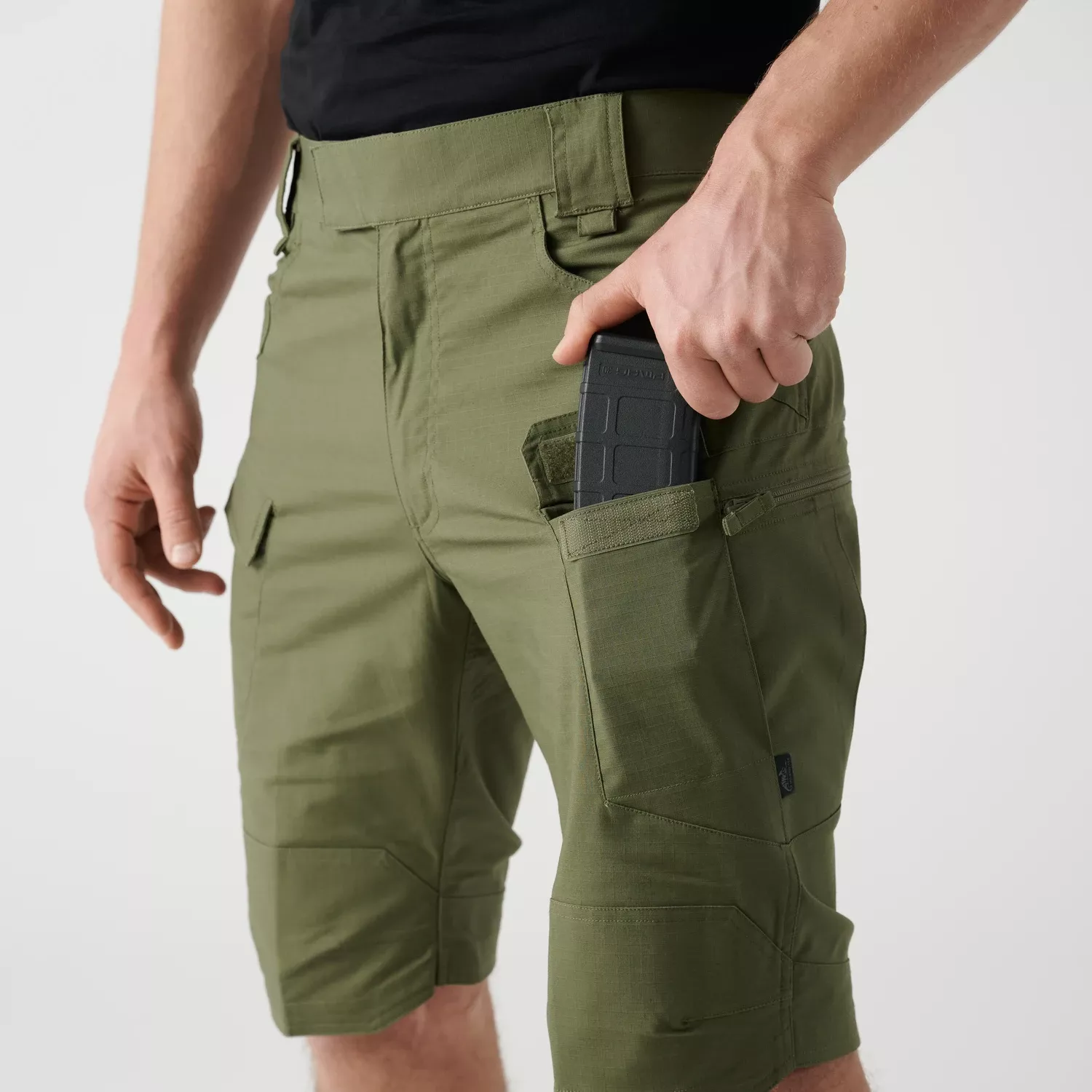 UTS Shorts 11" PolyCotton Stretch Ripstop  - Shadow Grey