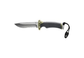 Ultimate Survival Fixed Blade - Black Green