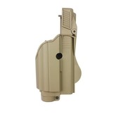 Z1600 Tactical Light Paddle Holster Glock 17- Coyote Tan