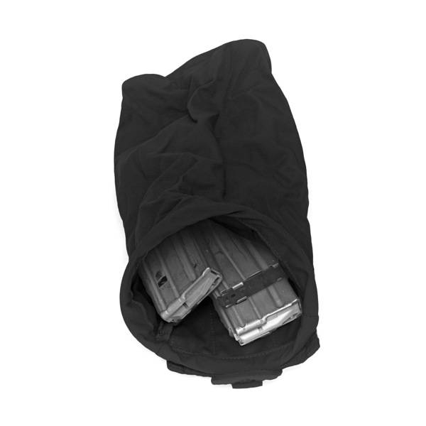 Slimline Foldable Dump Pouch - Schwarz