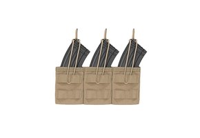 Triple Open AK 7.62 Mag Pouch - Coyote Tan