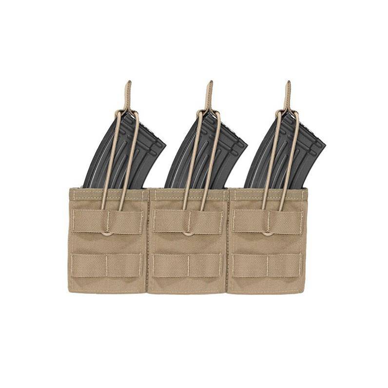 Triple Open AK 7.62 Mag Pouch - Coyote Tan