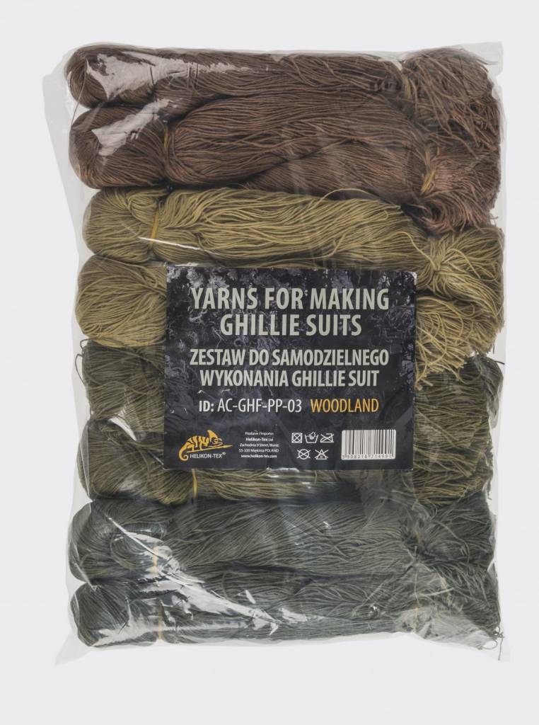 Garne fur die Herstellung von Ghillie Suits