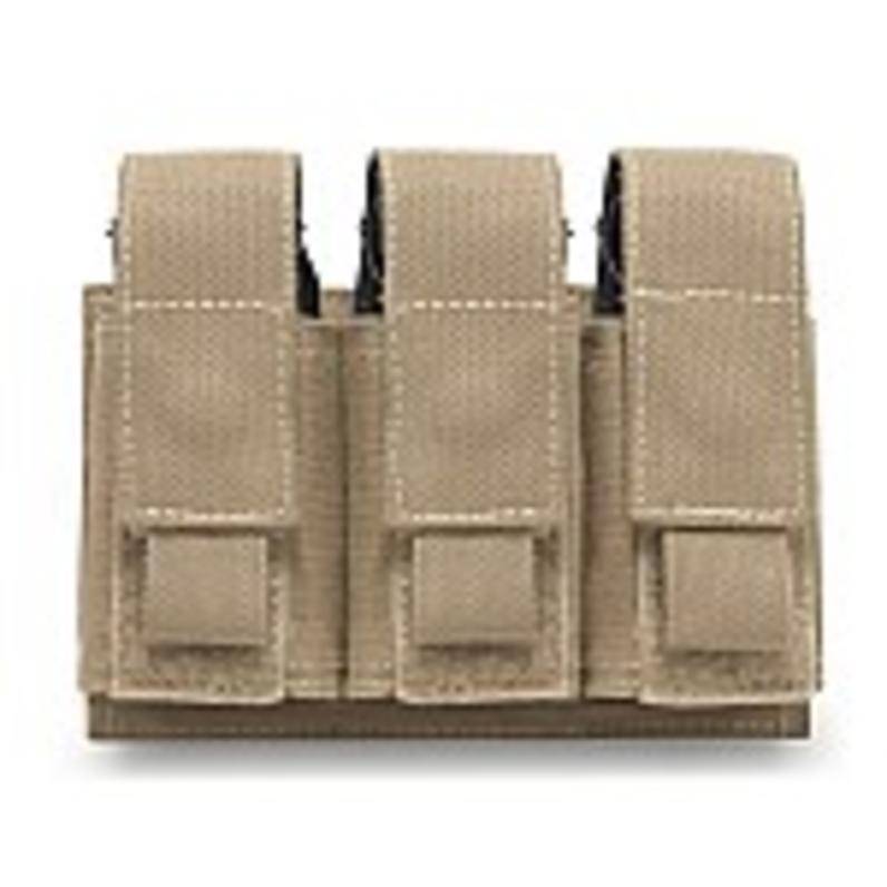 Triple 40mm Grenade/ Flashbang Pouch - Coyote Tan